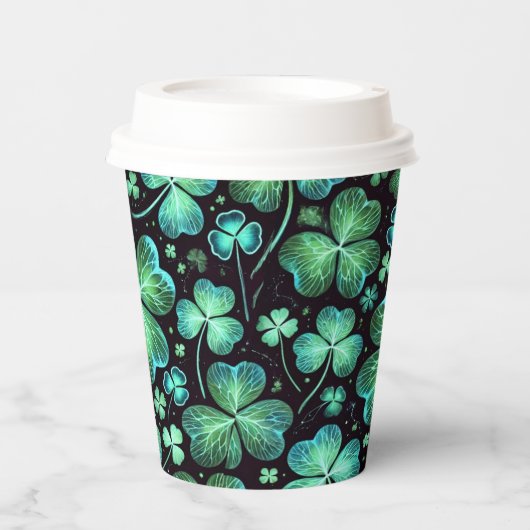 Nachtleben Pappbecher (Vorderseite)