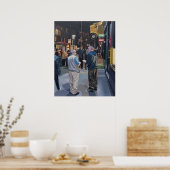 Nachtleben Poster (Küche)