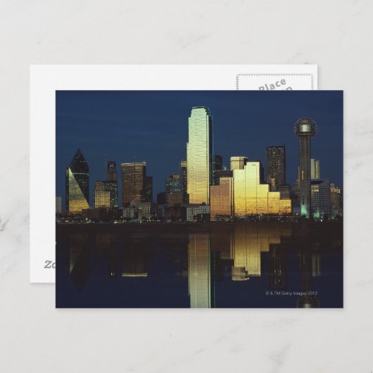 Nachtleben Postkarte (Vorne/Hinten)