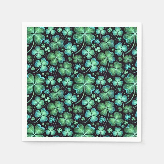 Nachtleben Serviette (Vorderseite)