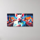 NACHTLEBEN VON SCHWEINEN VEGAS 4 LEINWANDDRUCK (Vorderseite)