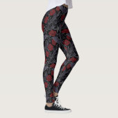 Nächtliche Blüte Leggings (Rechts)