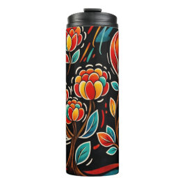 Nächtliche Blüte Thermosbecher