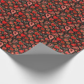 Nachtliche Liebe Geschenkpapier (Ecke)