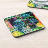 Nachtliche Rose Getränkeuntersetzer (Linke Seite)