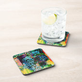 Nachtliche Rose Getränkeuntersetzer (Rechte Seite)