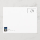 nächtliche Zeitmessung Postkarte (Rückseite)