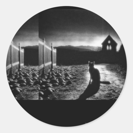 nächtlicher Aufkleber (Vorderseite)