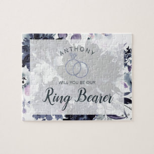 Nächtlicher Blumen Navy Vorschlag für unseren Ring Puzzle