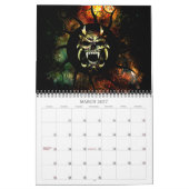 Nächtlicher Graphx 2013 Kalender (Mär 2027)