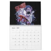 Nächtlicher Graphx 2016 Kalender (Mär 2027)