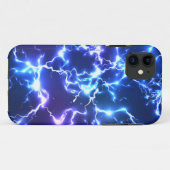 Nächtlicher Himmel Tunder Blitz Case-Mate iPhone Hülle (Rückseite (Horizontal))