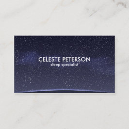 Nächtlicher Himmel - Visitenkarte