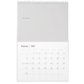 Nächtliches Studium dunkle Akademie Taschenuhr Kalender (Feb 2027)