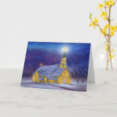 Nachtlicht Karte (Gelbe Blume)