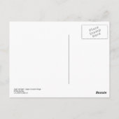 Nachtlicht - Oberkanadisches Dorf Postkarte (Rückseite)