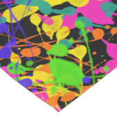 Nachtlicht Paint Spritzer Kurzer Tischläufer (Ecke)