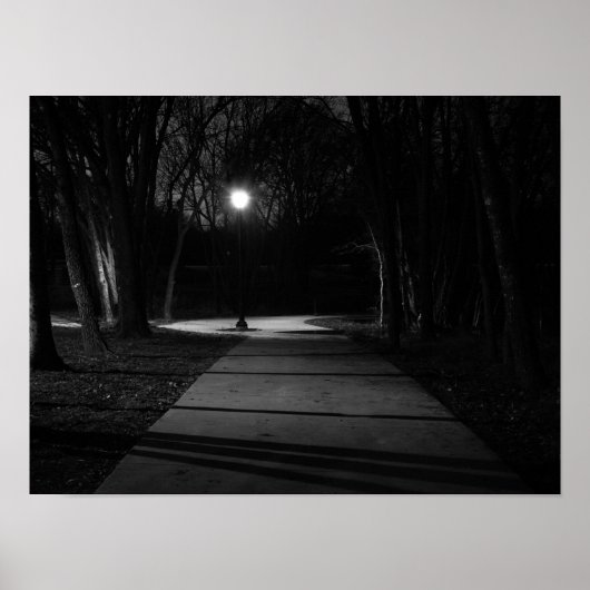 Nachtlicht Poster (Vorne)