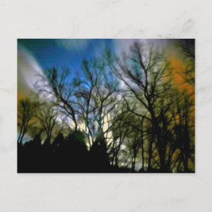 Nachtlicht Postkarte