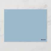 Nachtlicht Postkarte (Rückseite)