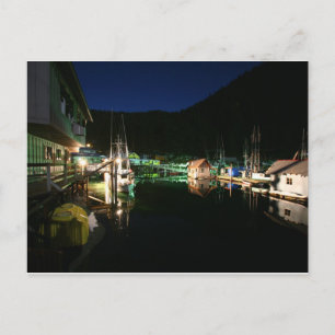 Nachtlicht Postkarte