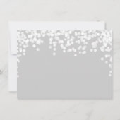 Nachtlicht Star Lights Gelb Grau Vielen Dank Dankeskarte (Rückseite)