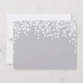 Nachtlicht Star Lights Gelb Grau Vielen Dank Dankeskarte (Rückseite)