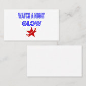 Nachtlicht Visitenkarte (Vorne/Hinten)