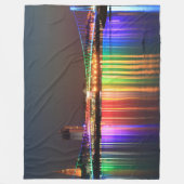 Nachtlichter Fleecedecke (Vorderseite)