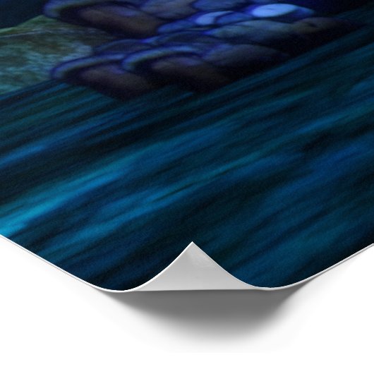 Nachtlichtquartett Poster (Ecke)