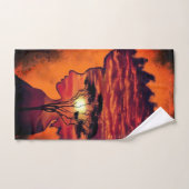 Nachtliebe - Fantasie Badhandtuch Set (Handtuch)