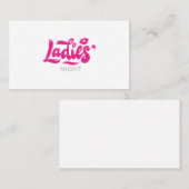 Nachtlippen Visitenkarte (Vorne/Hinten)