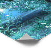 Nachtmagie-Feenplakat Poster (Ecke)