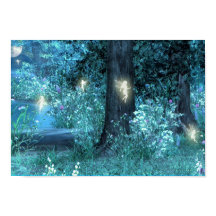 Nachtmagie-Feenplakat