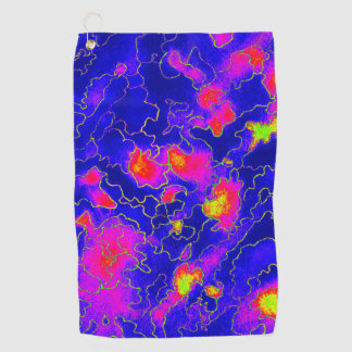 Nachtmagie Golfhandtuch