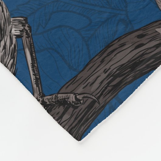 Nachtmärchen Fleecedecke (Ecke)