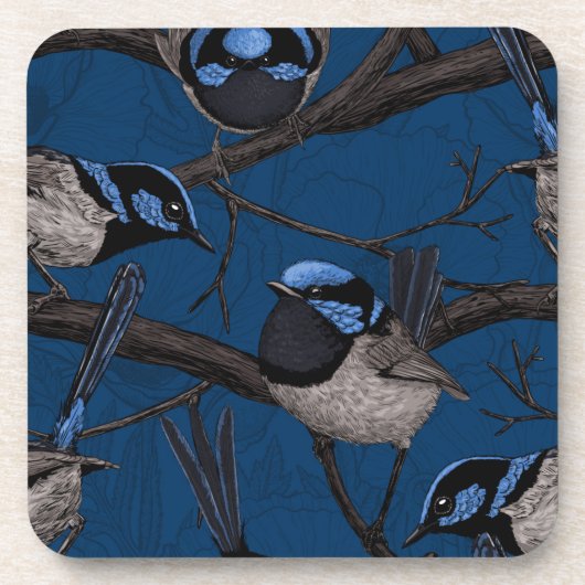 Nachtmärchen Getränkeuntersetzer (Vorderseite)