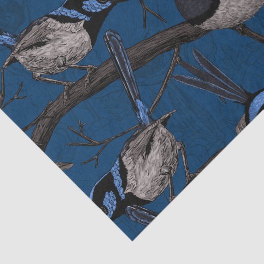 Nachtmärchen Seidenpapier (Ausschnitt)