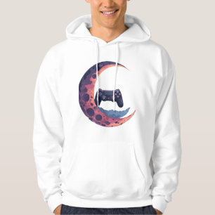 Nachtmodus-Gamer-Symbol Hoodie