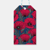 Nachtmohngarten Geschenkanhänger (Rückseite)