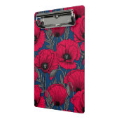 Nachtmohngarten Mini Klemmbrett (Gewinkelt2)