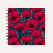 Nachtmohngarten Notizblock (Vorderseite)