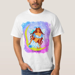 Nachtmond Fee T-Shirt