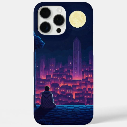 Nachtmond-Telefonabdeckung Case-Mate iPhone Hülle (Rückseite)