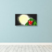 Nachtmonster Leinwanddruck (Insitu (Holzboden))