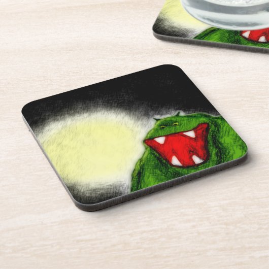 Nachtmonster Untersetzer (Linke Seite)