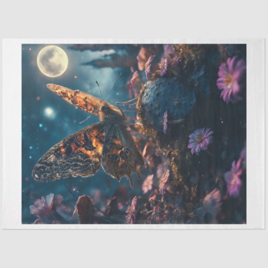 Nachtmoth Seidenpapier (Vorderseite)