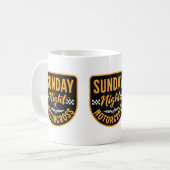 Nachtmotocross-Tasse Kaffeetasse (Vorderseite Links)