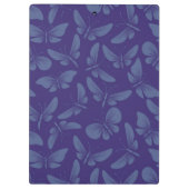 Nachtmotten-Schmetterlingshintergrund Klemmbrett (Rückseite)