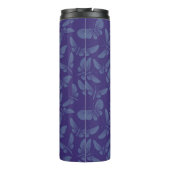 Nachtmotten-Schmetterlingshintergrund Thermosbecher (Rückseite)